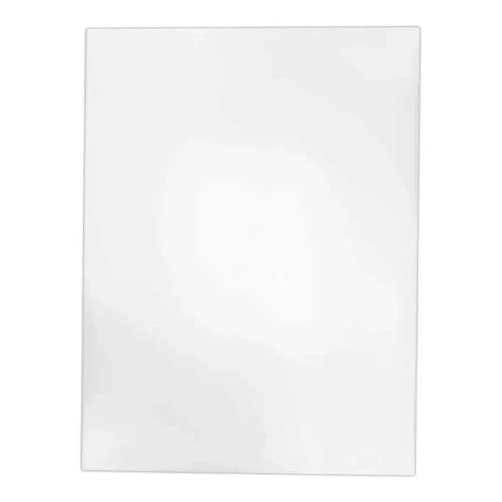 Thunder Group PLCB011 18" x 12" Polyethylene Heavy-Duty Cutting Board White