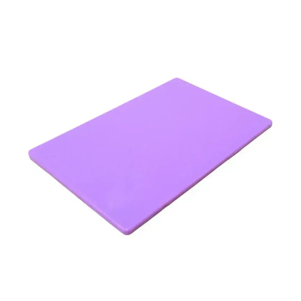 Thunder Group PLCB181205PP 18" x 12" Polyethylene Color Coded Cutting Board Purple