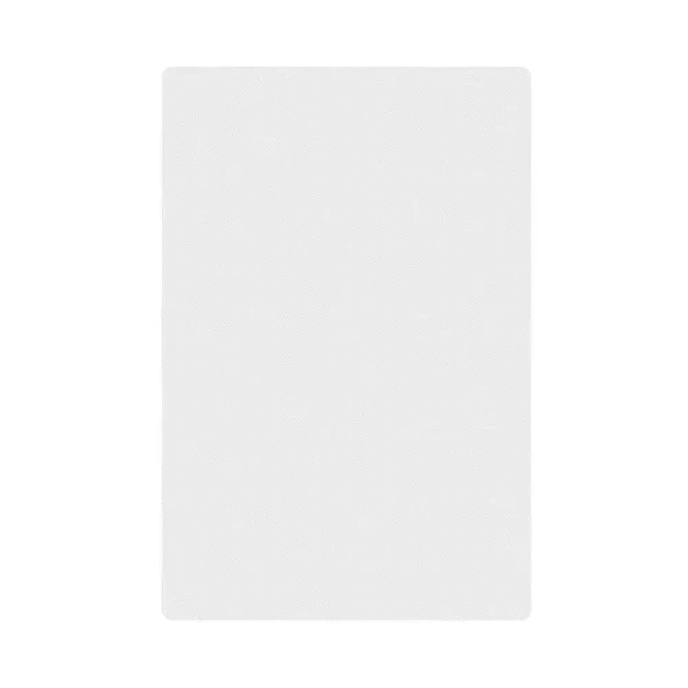 Thunder Group PLCB201505WH 20" x 15" Polyethylene Color Coded Cutting Board White