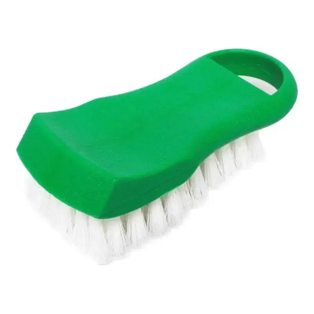 Thunder Group PLCBB02GR 6" x 2-1/2" PolyVinyl Chloride Cutting Board Brush Green