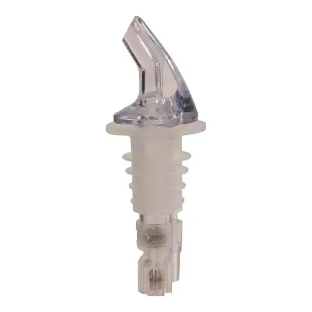 Thunder Group PLPR125M 1.25 oz Measured Liquor Pourer with No Collar, Clear