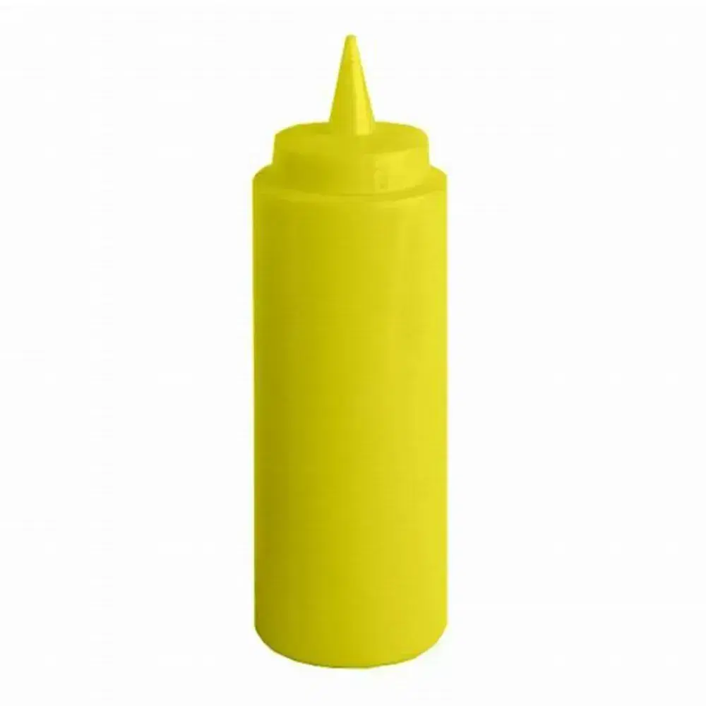 Thunder Group PLTHSB008Y 8 oz Polyethylene Yellow Squeeze