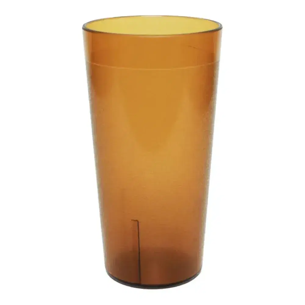 Thunder Group PLTHTB016A 16 oz Traditional Amber Tumbler