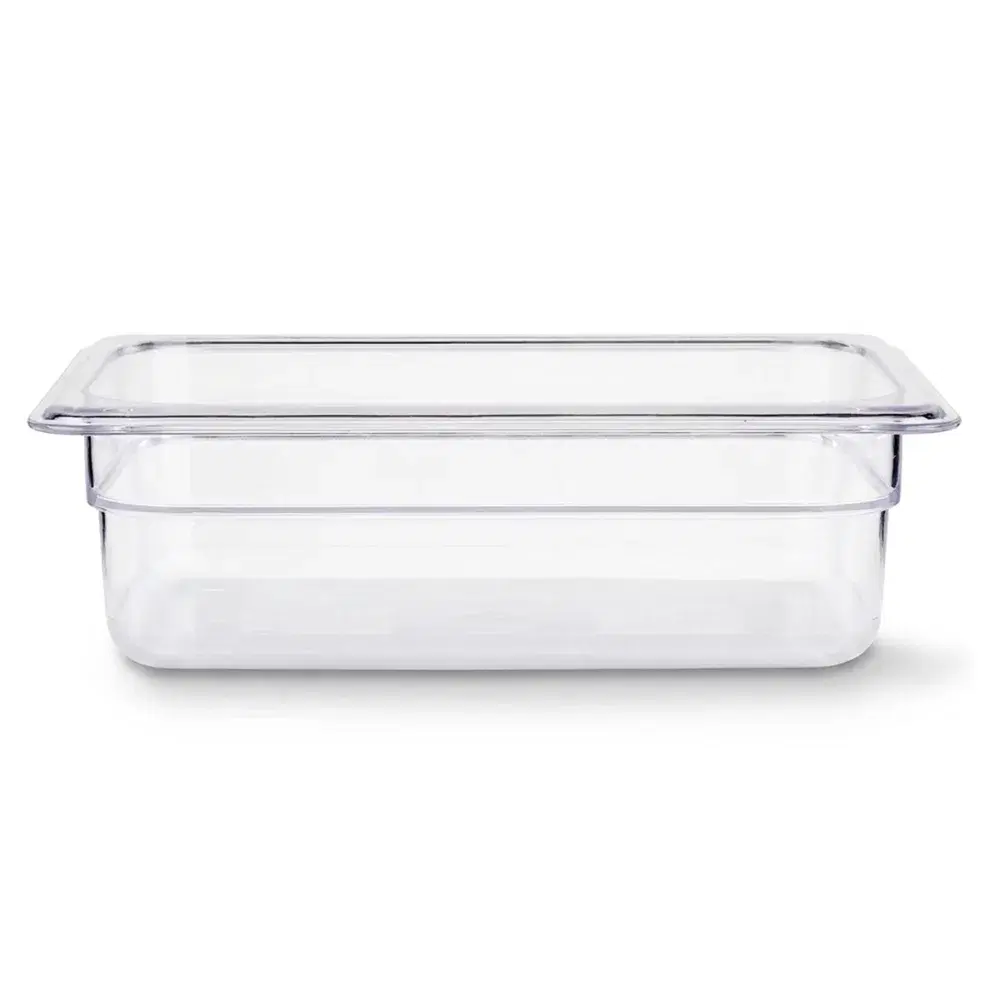 ProKitchen Series 1/3 Clear Polycarbonate Food Pan, 4" Deep