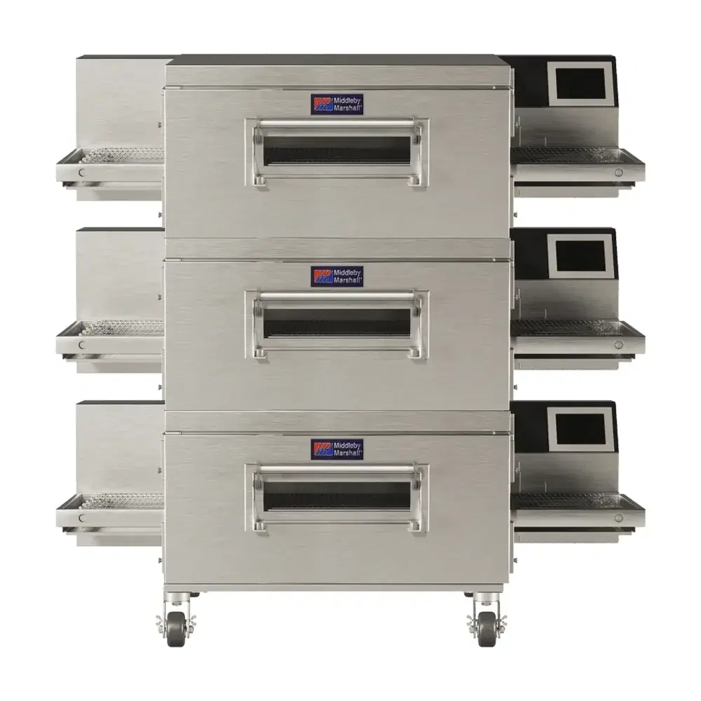 Middleby Marshall PS638G3LP 65" Triple Impingement Conveyor Oven, 26"W x 65"L Belt, Liquid Propane, 267,000 BTU, 240V/1ph