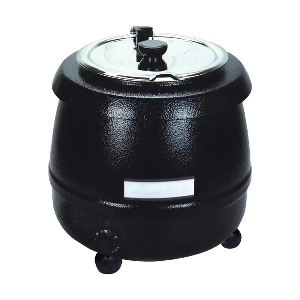 Prepline Commercial Soup Kettle, Black, 10 Liter