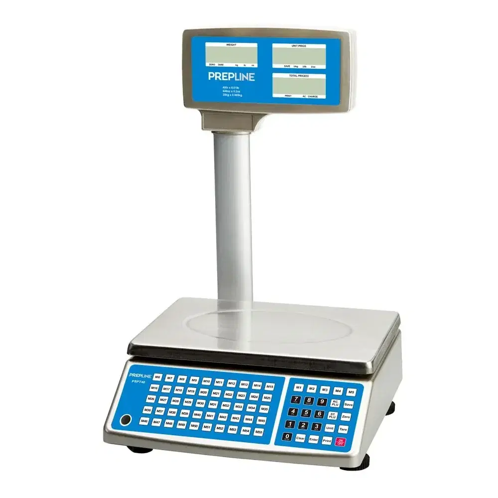 Prepline Legal for Trade / Digital Price Computing Scale with Tower, 40 lb.