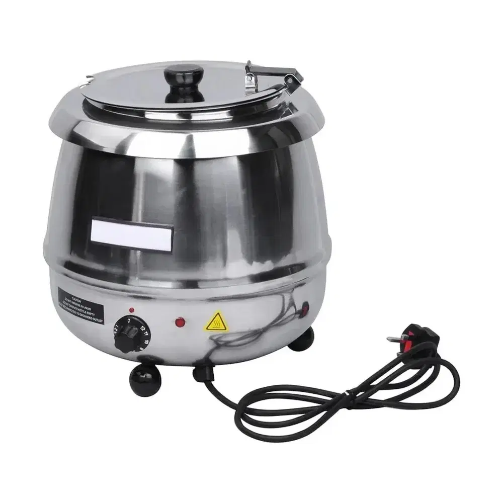 Prepline Commercial Soup Kettle, Stainless Steel, 10 Liter