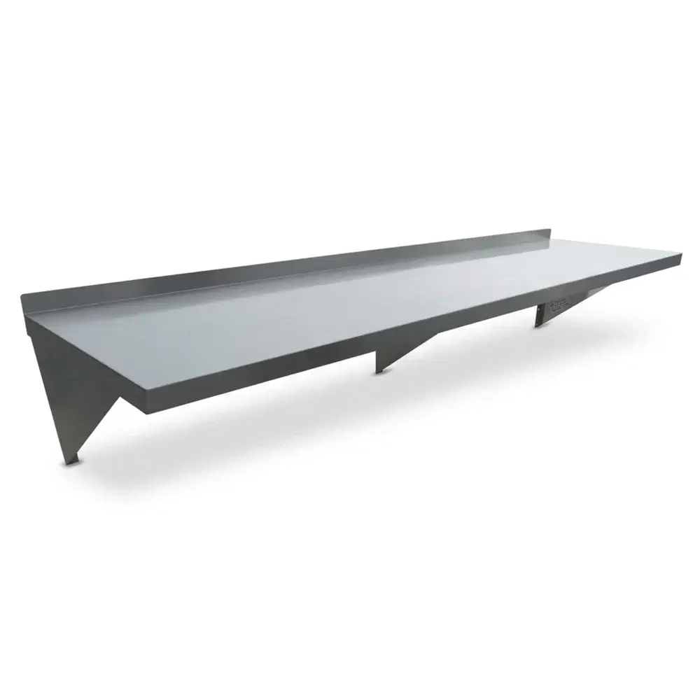ProKitchen Series 18" x 72" Stainless Steel Wall Mounted Shelf