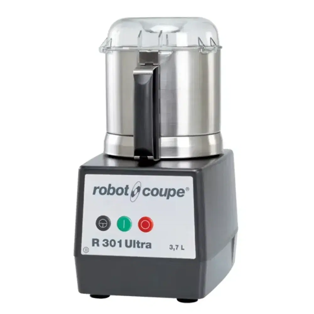 Robot Coupe R301UB Batch Bowl Food Processor, 3.7 L, Stainless Steel, 1 HP, 120V