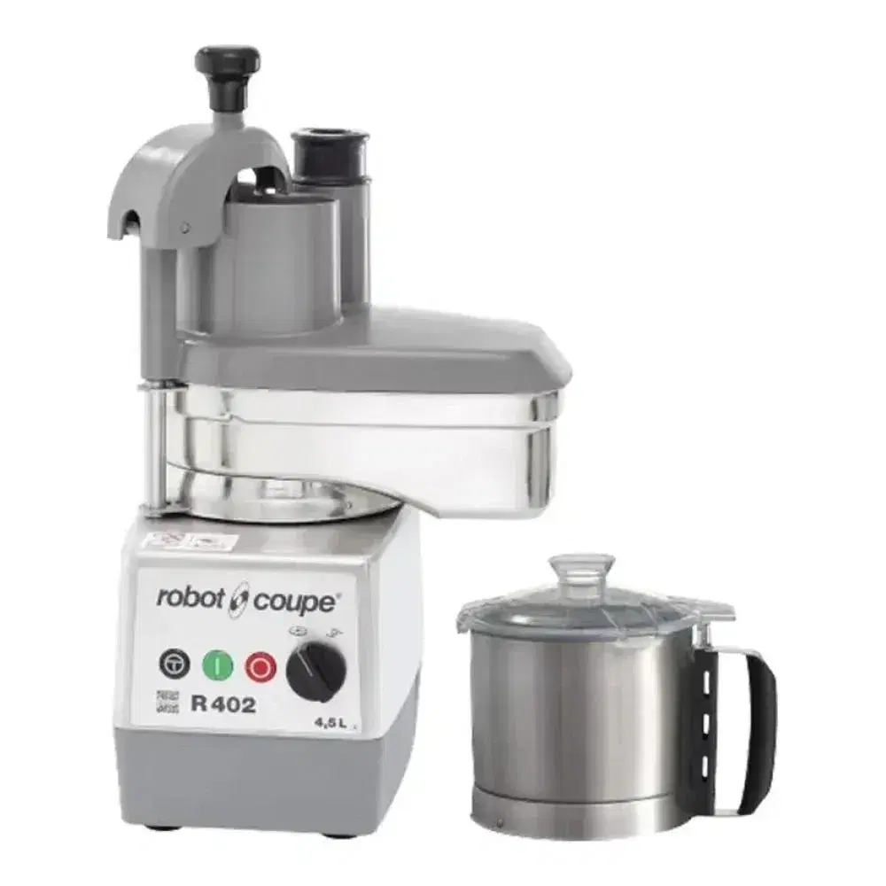 Robot Coupe R402A 4.5 L Food Processor with Stainless Steel Bowl 2 Discs, 2 hp