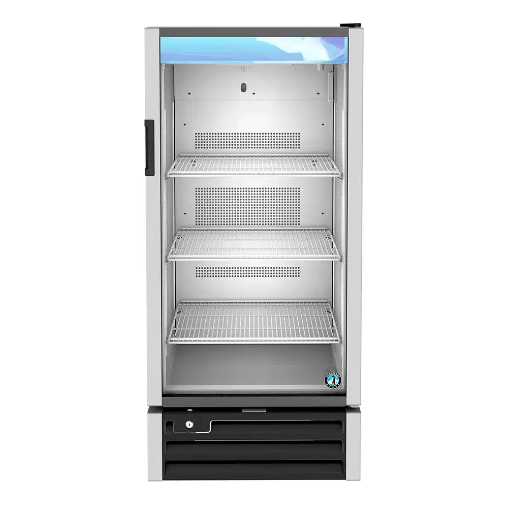 Hoshizaki RM-10-HC 25" RM Series Glass Door Merchandiser, 1 Section, 1 Right Hinge Door, 115v