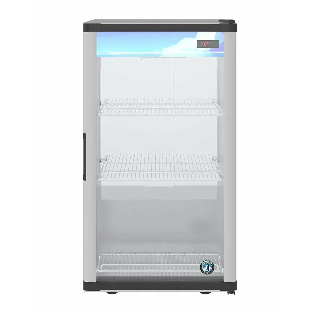 Hoshizaki RM-7-HC 21" Countertop Refrigerator with Front Access with Swing Door, Silver, 115v