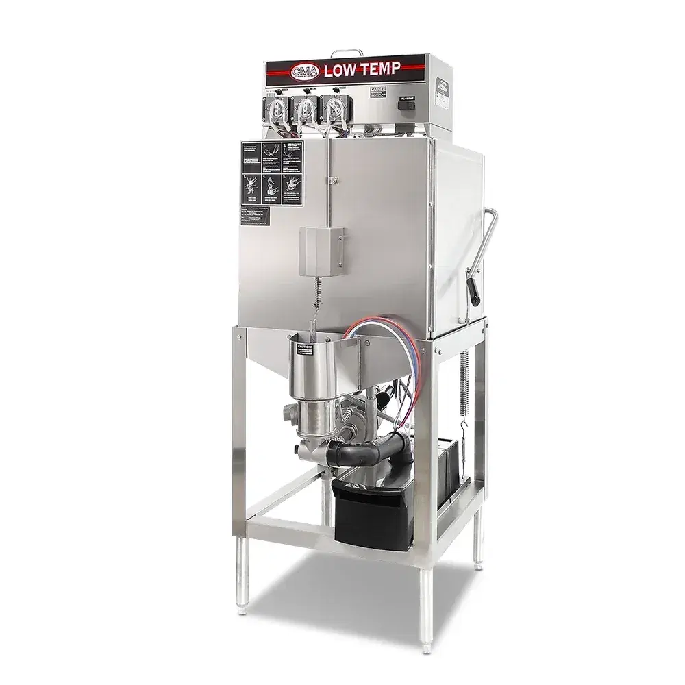 CMA Dishmachine S-AH Tall Scullery Pot and Pan Upright Dishwasher, Single Rack, Low Temperature, 1 Phase, 115V, 60Hz, 1 HP