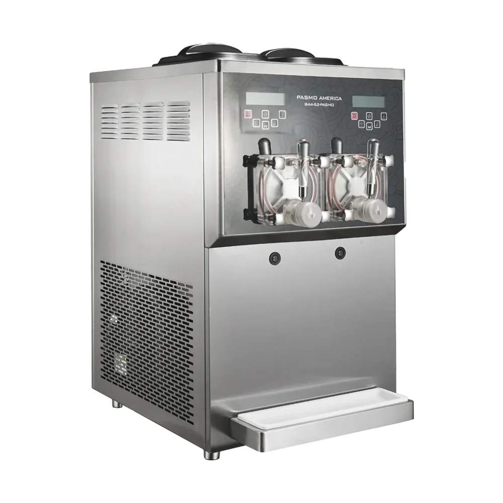 Pasmo America S727 Table Top Frozen Drink Machine, (2) 9.5 kg Hoppers, 220V