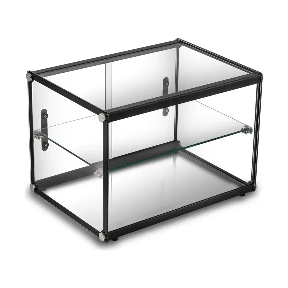 Marchia 22" Rear Access Straight Glass Countertop Dry Food Display Case