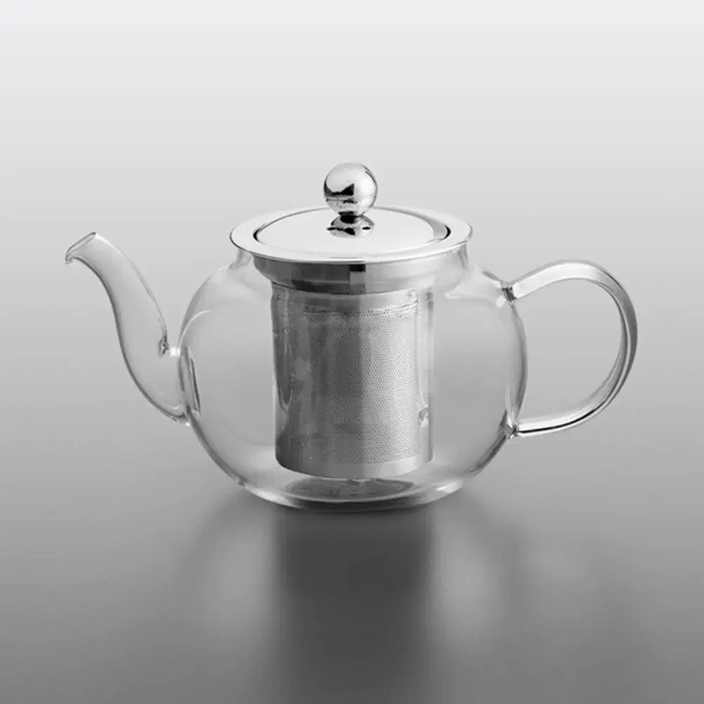 ServeCraft Series 24 oz. Glass Teapot with Stainless Steel Infuser