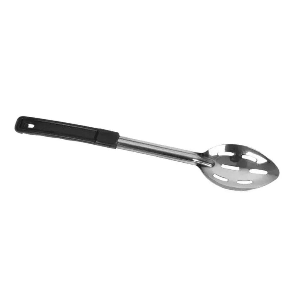 Thunder Group SLPBA312 15" x 2-5/8" Stainless Steel Slotted Basting Spoon