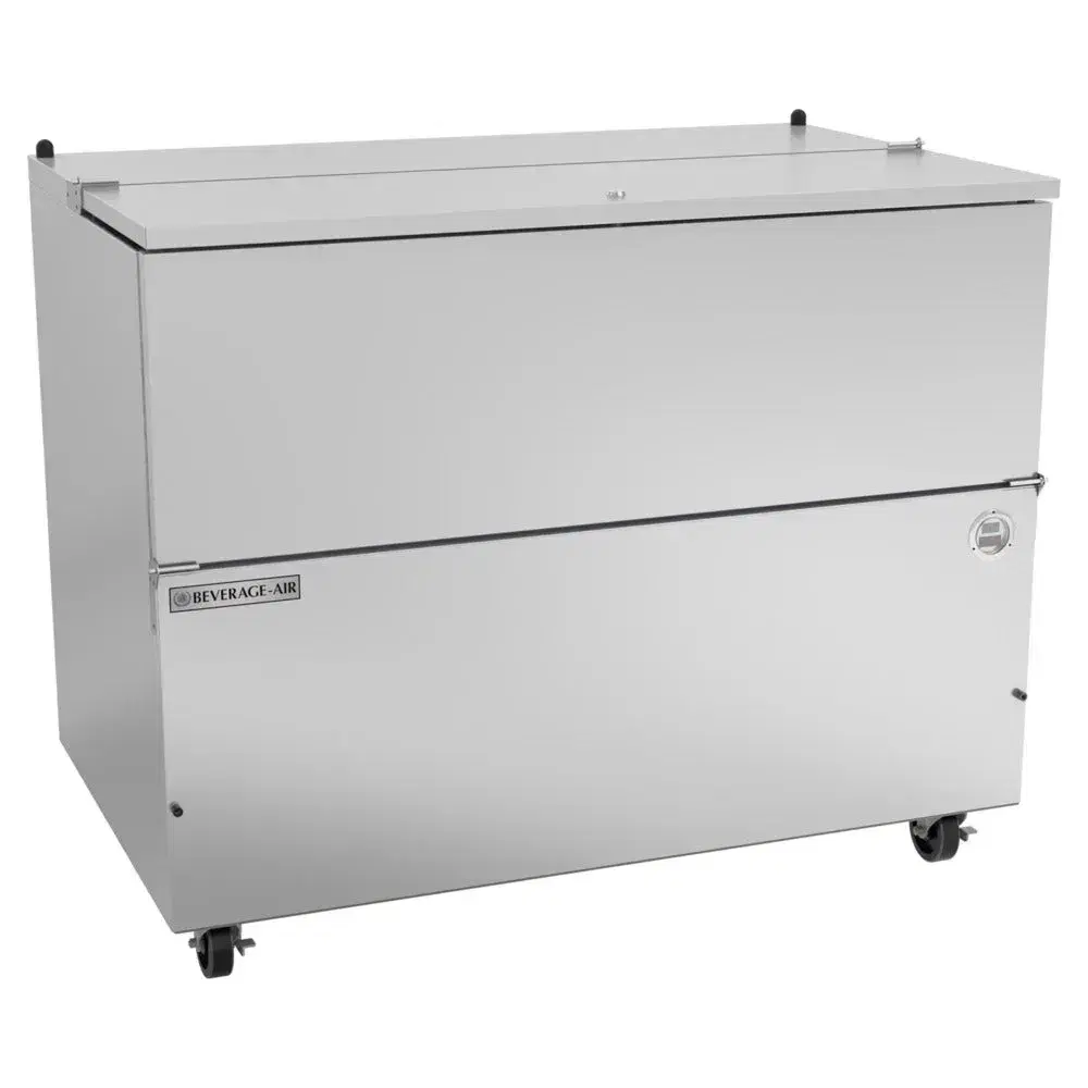 Beverage-Air SM49HC-S 49" Milk Cooler, 1 Sided, Stainless Steel