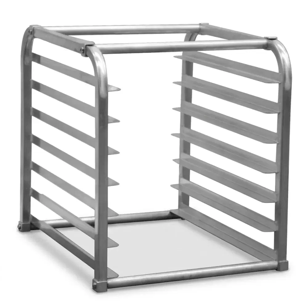 ProKitchen Series 7-Pan Half Size End Loading Insert Aluminum Sheet Pan Rack for Reach-Ins
