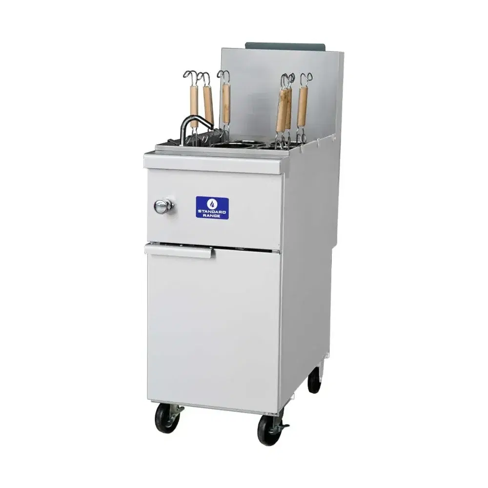 Standard Range 16" Gas Pasta Cooker, Liquid Propane, 11 Gallon, 122,000 BTU, 1 Year Warranty