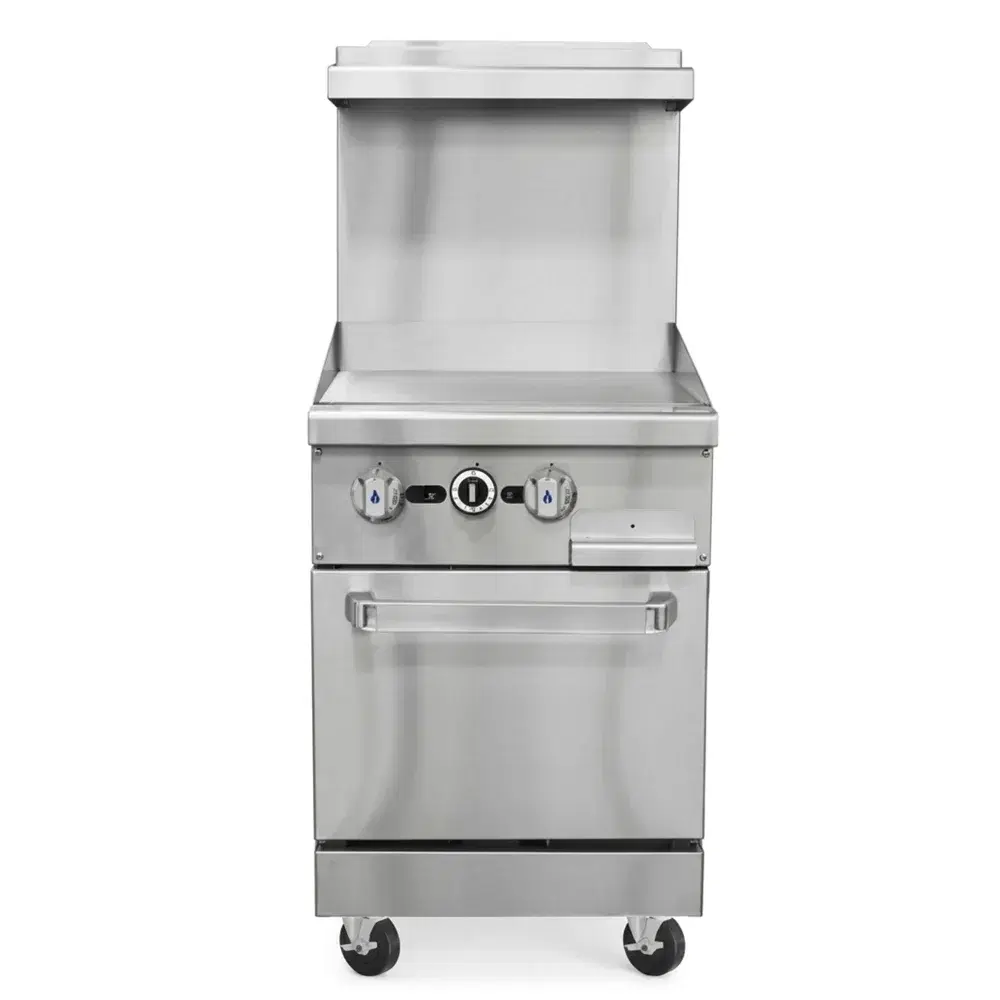 ProKitchen Series 24" Gas Range with Griddle Top & Oven, Liquid Propane - 93,000 BTU