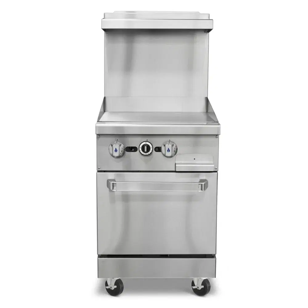 ProKitchen Series 24" Gas Range with Griddle Top & Oven, Natural Gas - 93,000 BTU