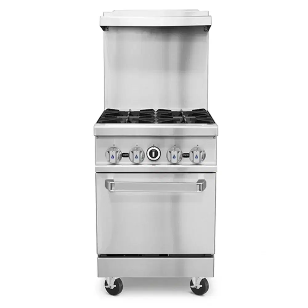 ProKitchen Series 24" Gas Range with 4 Burners & Oven, Natural Gas - 153,000 BTU