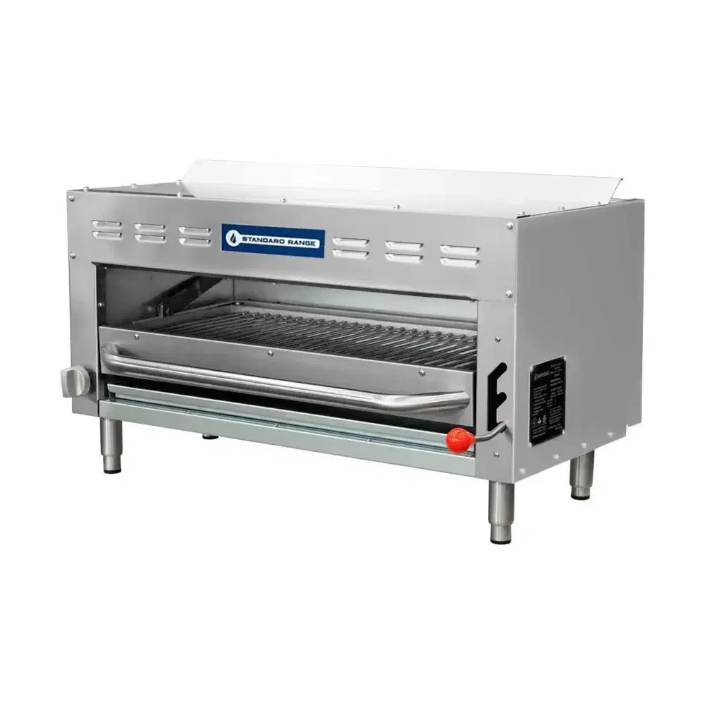 Standard Range 36" Infrared Gas Salamander Broiler with 36" Range Mounting Kit, 35,000 BTU