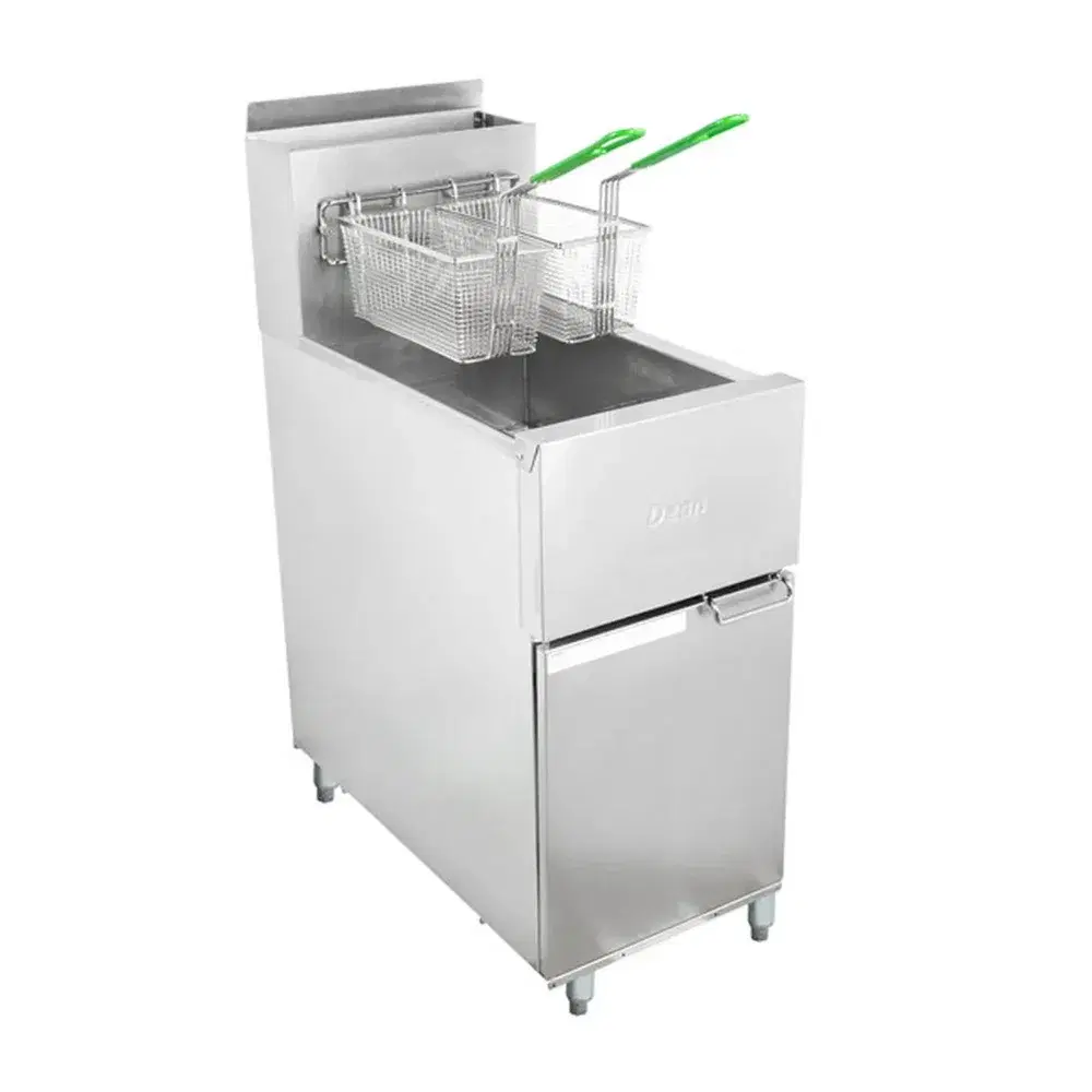 Dean by Frymaster SR162G 20" Commercial Gas Fryer, Natural Gas, 75 lbs Oil Capacity, 150,000 BTU