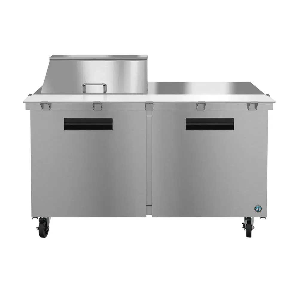 Hoshizaki SR60B-12M 60" Steelheart Sandwich/Salad Prep Table with Refrigerated Base, Stainless Steel, 115v