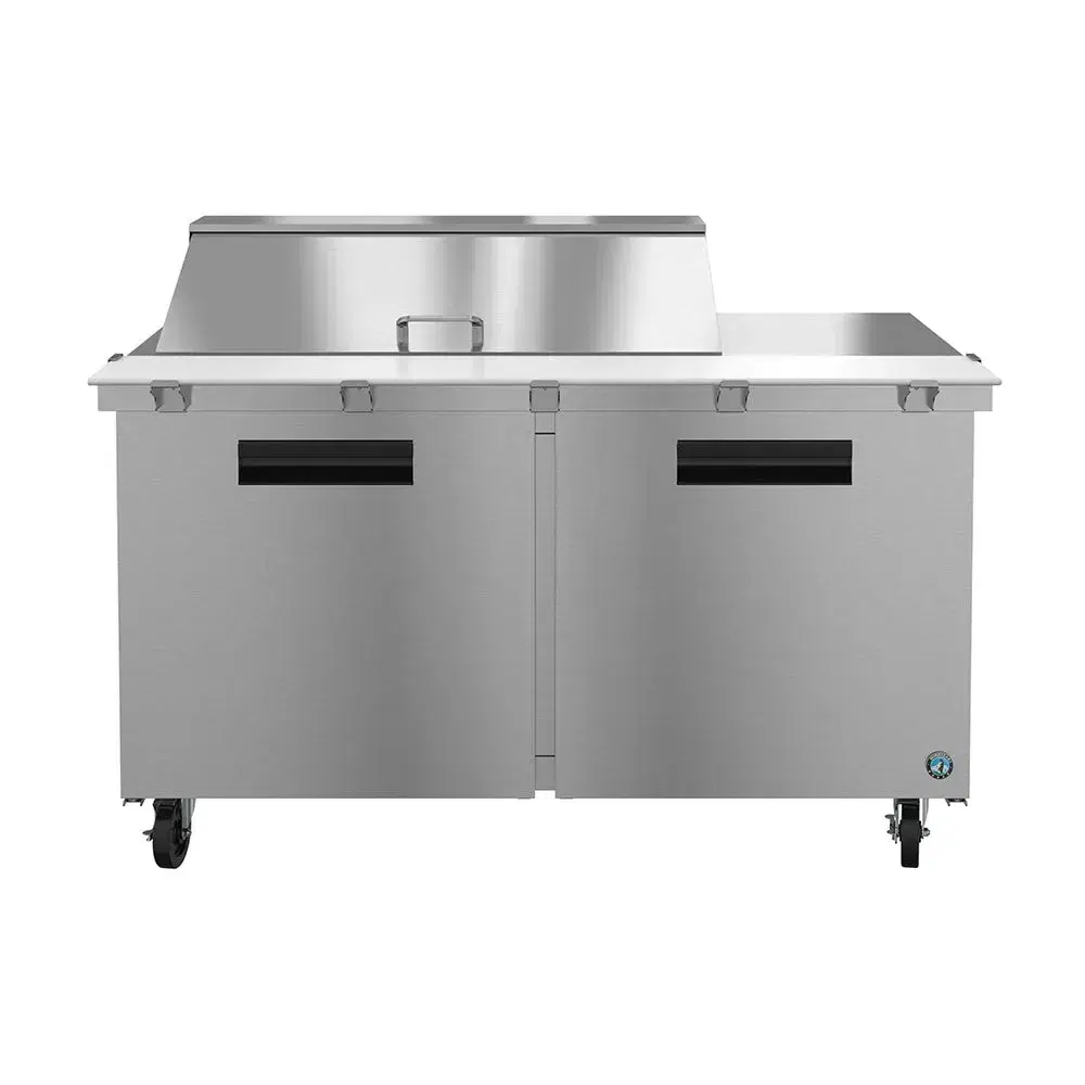 Hoshizaki SR60B-18M 60" Steelheart Sandwich/Salad Prep Table with Refrigerated Base, Stainless Steel, 115v