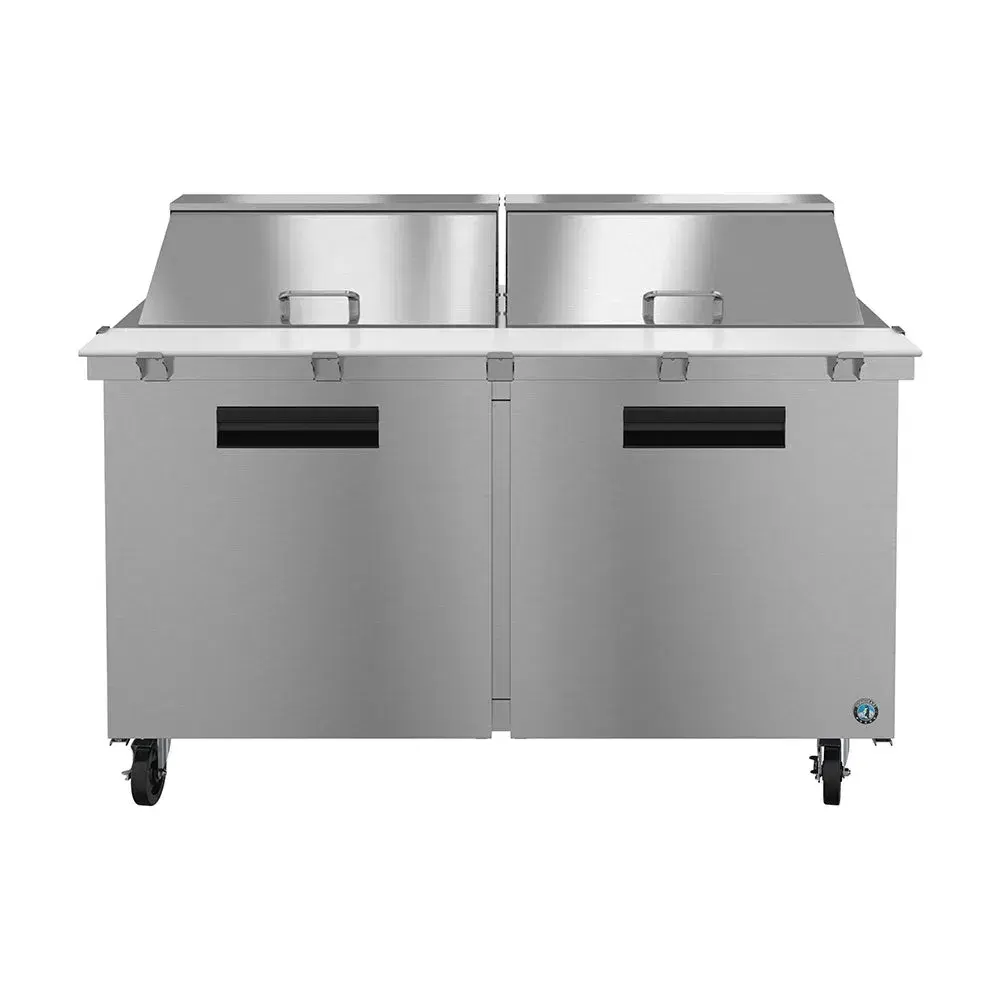 Hoshizaki SR60B-24M 60" Sandwich/Salad Prep Table with Refrigerated Base, Stainless Steel, 115v