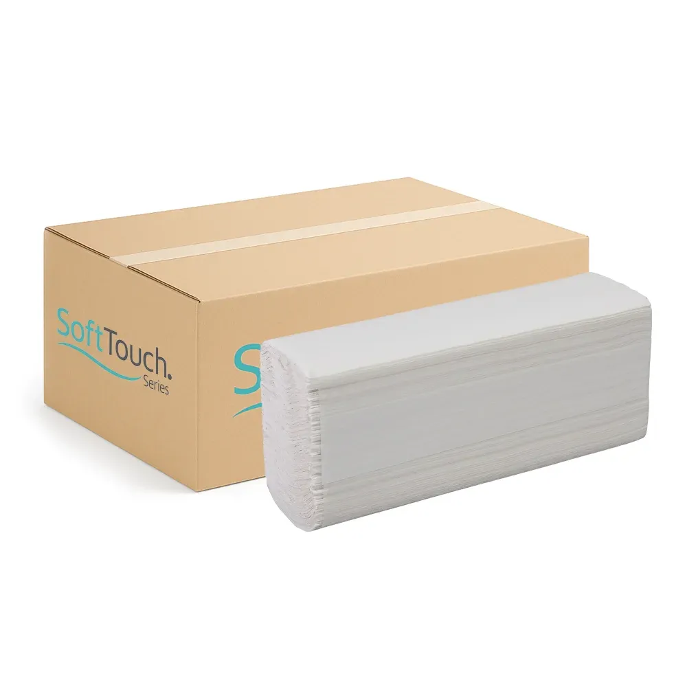 SoftTouch Series Guest Paper Towel, 12 x 17 in, White, 500 Sheets/Case