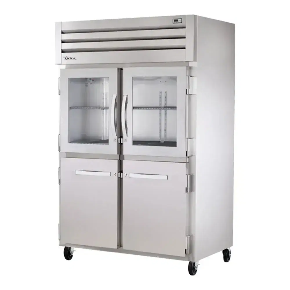 True STR2R-2HG/2HS-HC Spec Series 52" Reach-in Refrigerator, 2 Sections, 7 Year Warranty