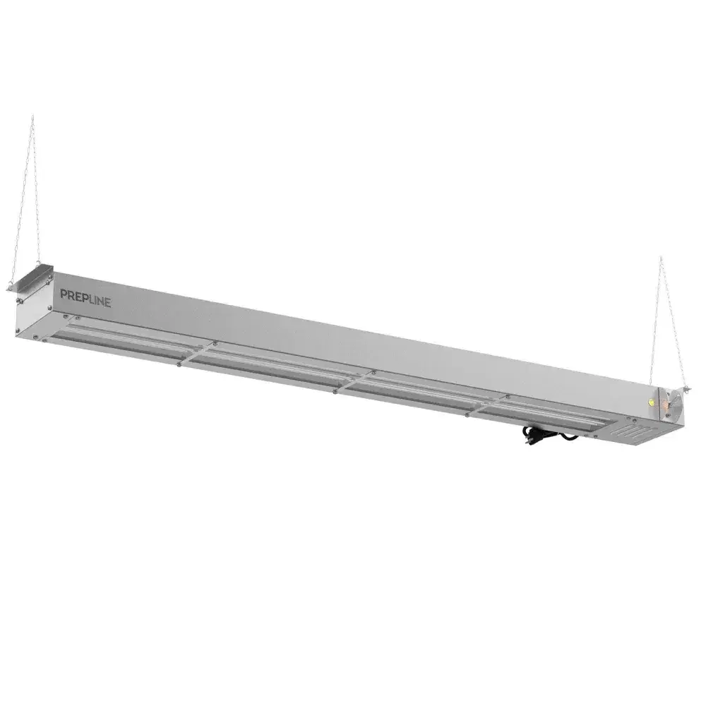 Prepline 60" Electric Strip Warmer with Chains, 120V, 1550W, 1 Year Warranty
