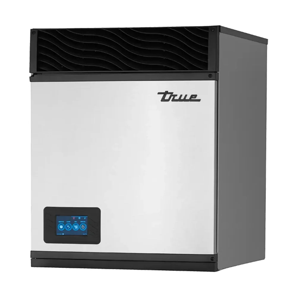True 22" Air Cooled Modular Ice Machine Head with TrueZone, Half Cube, Silver Aluminum, 115V, 7-Year Warranty