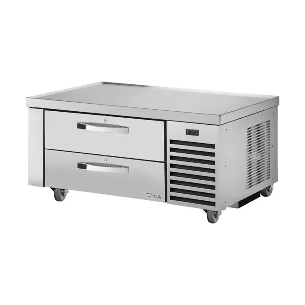 True TRCB-48-HC~SPEC3 48" Chef Base Refrigerator, 2 Drawer, Stainless Steel, 7 Year Warranty