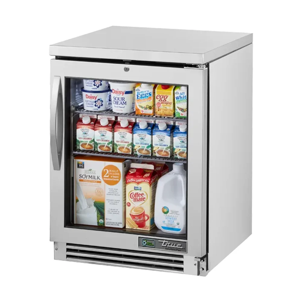 True TUC-24G-HC~FGD01 24" Undercounter Refrigerator, 1 Door, Stainless Steel, 7 Year Warranty