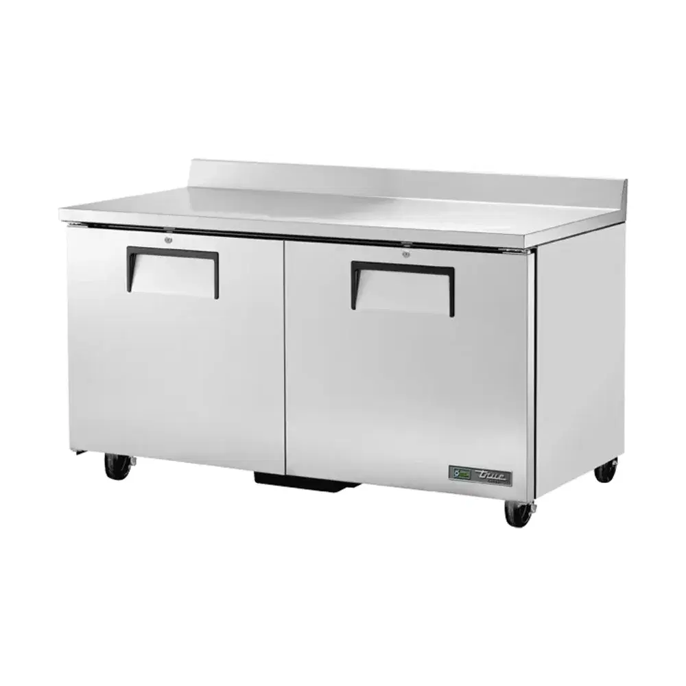 True TWT-60F-HC 60" Worktop Freezer, 2 Door, Stainless Steel, 7 Year Warranty