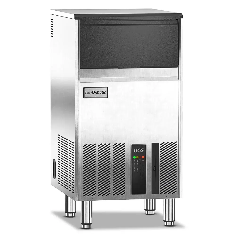 Ice-O-Matic UCG100A 18" Undercounter Gourmet Cube Ice Machine With 114 lbs Bin, Air Cooled, 1 Phase, 115V