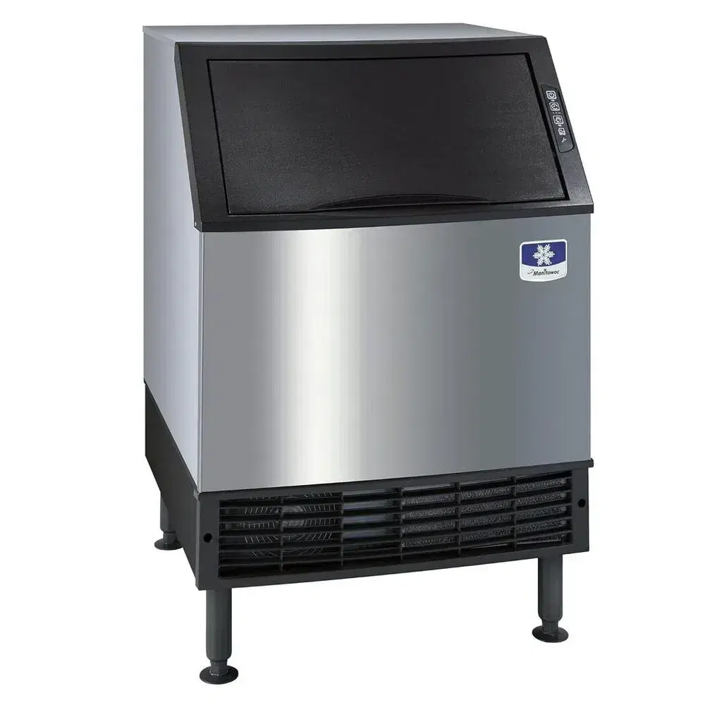 Manitowoc UDF0240A-261Z NEO 26" Undercounter Full Cube Ice Machine with 90 lb. Bin, Air Cooled, 215 lbs/day