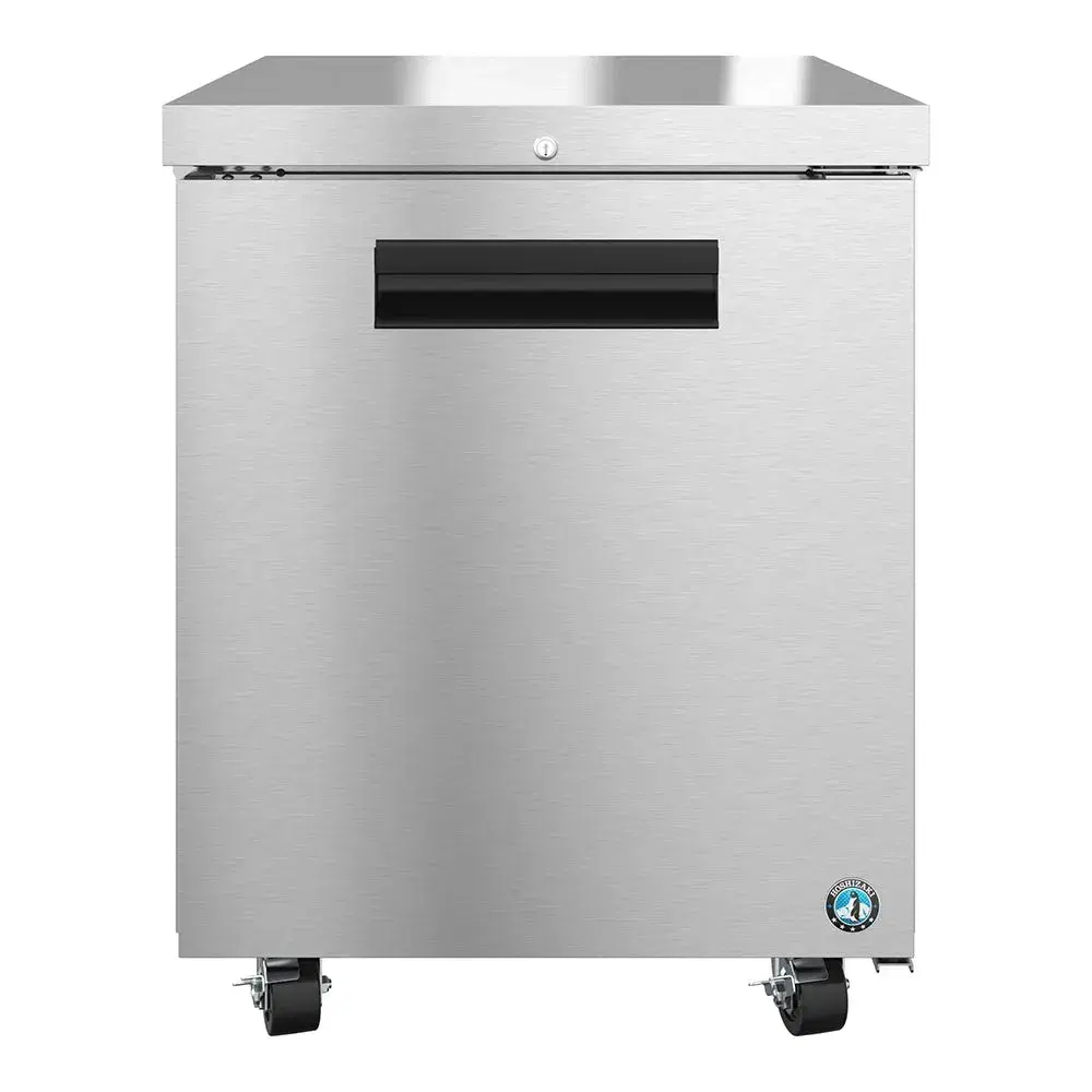 Hoshizaki UF27B-01 27" Steelheart B Series Undercounter Freezer with 1 Section 1 Door, Stainless Steel, 115v