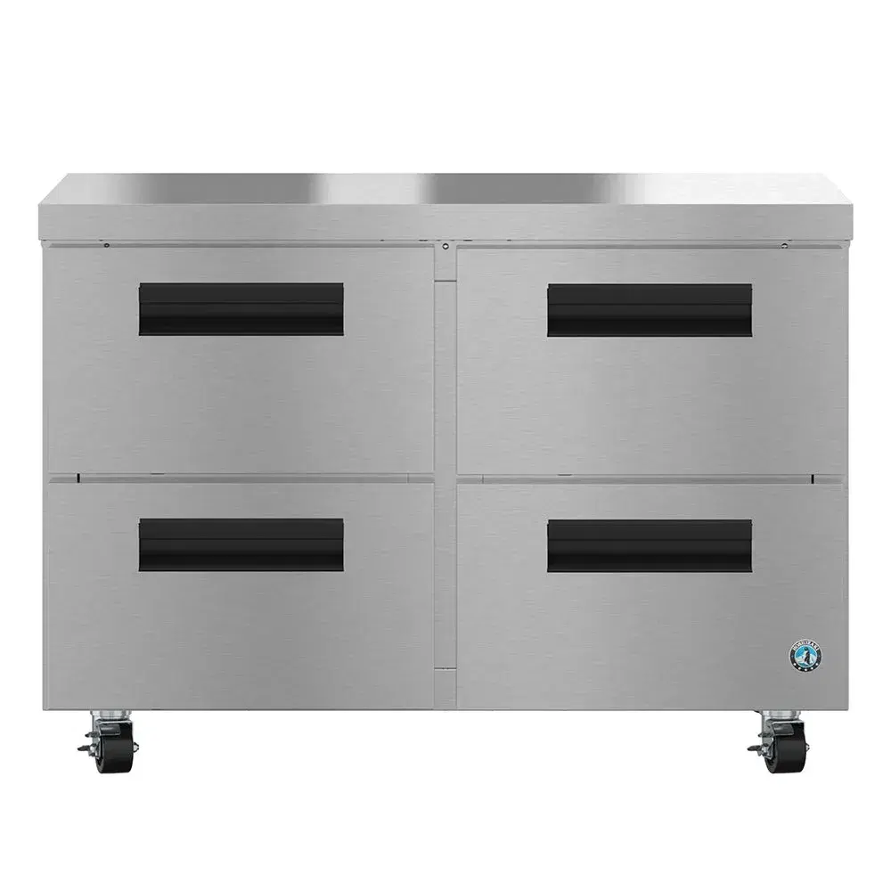 Hoshizaki UF48B-D4 48" Steelheart B Series Four Drawer Undercounter Freezer, Stainless Steel, 115v