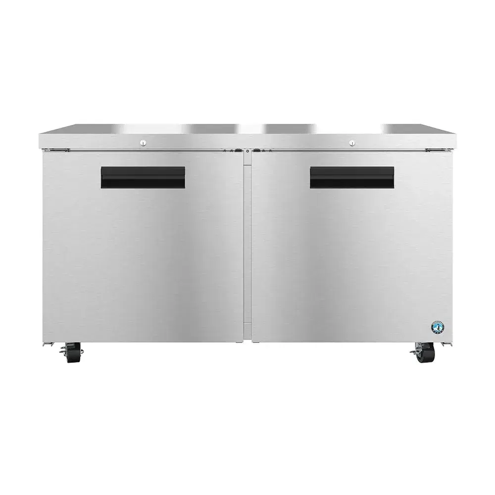 Hoshizaki UR60B-01 60" Steelheart Undercounter Refrigerator with 2 Doors, Stainless Steel, 115v
