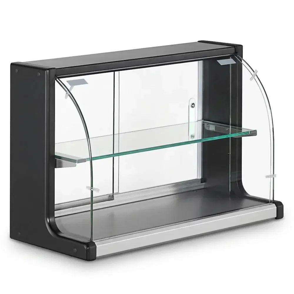 ProKitchen Series 26" Curved Glass Dry Bakery Display Case, Non Refrigerated