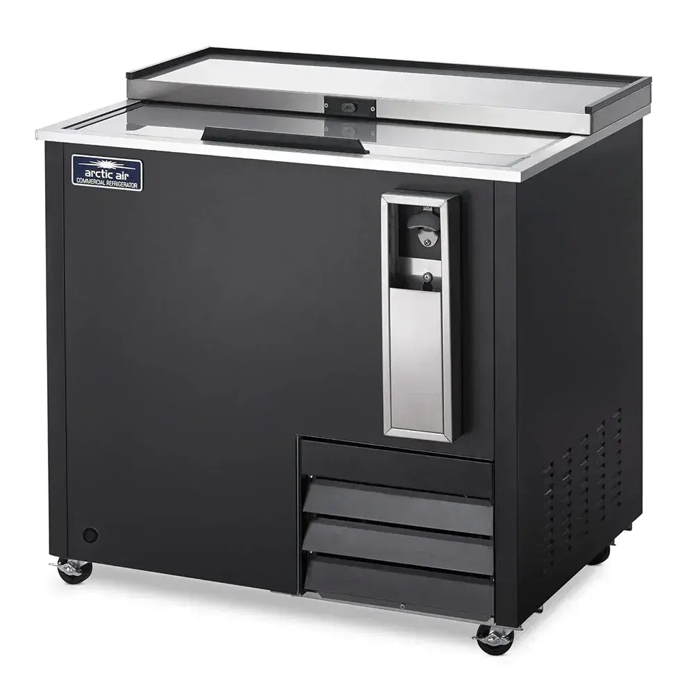 Arctic Air AUB36R 36" Bottle Cooler, Slide Top