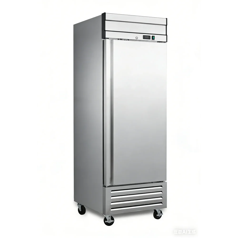 Valyr V1F23 27" Reach-In Freezer, 23 Cu. Ft., 1 Solid Door, Stainless Steel