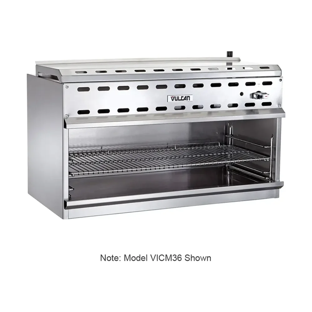Vulcan VICM24 24" Gas Cheese Melter, Infrared Burner, Natural Gas