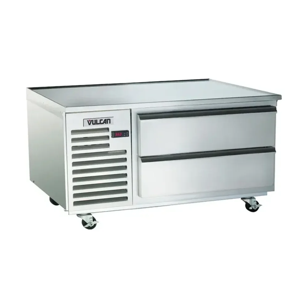 Vulcan 48" Chef Base Refrigerator, 2-Drawer, Stainless Steel, 115V